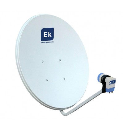 OD60-10 Antena Parab. Offset. Medidas: 530x600 mm G: 33,5dB (10,7 GHz) / 34,8dB (11,7 GHz) / 35,4dB (12,7 GHz). Embalaje 10 pcs